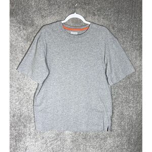 Duluth Trading Spillfighter Longtail‎ T-Shirt Mens Size Medium Gray Cotton Tee